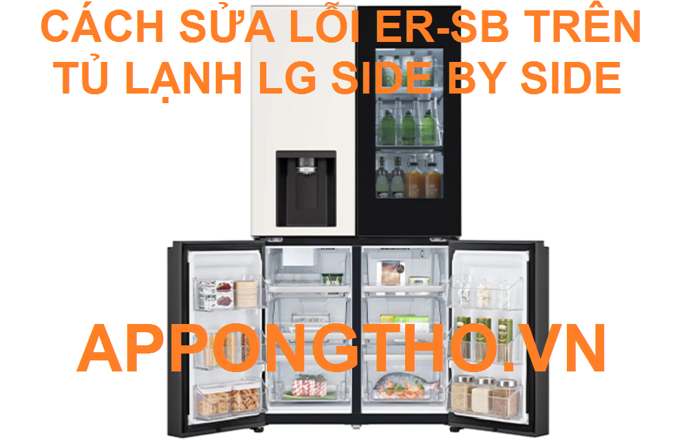 Làm thế nào để sửa lỗi ER-SB tủ lạnh LG tại nhà?